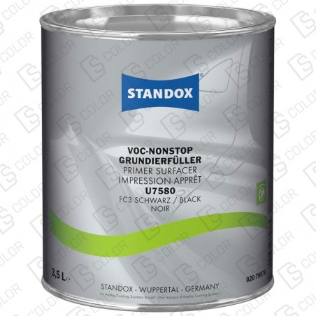 DS Color-STANDOX APAREJOS-STANDOX U7580 IMPRIMACION VOC NONSTOP NEGRO 3,5L