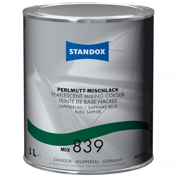 DS Color-BASISLACK-STANDOX 2K MIX 839 1LT S.H. MB587