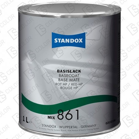 DS Color-OUTLET STANDOX-STANDOX 2K MIX 861 1LT S.H. MB544//OUTLET