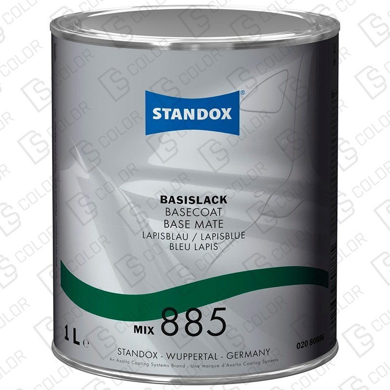 DS Color-BASISLACK-STANDOX 2K MIX 885 1LT S.H. MB547