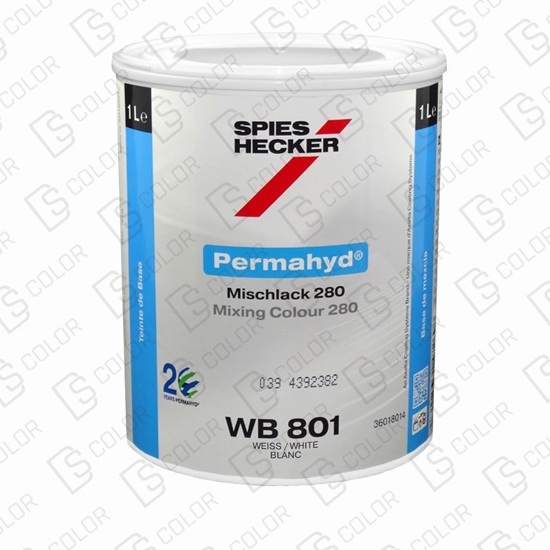 DS Color-PERMAHYD-SPIES HECKER WB801 WHITE 1LT