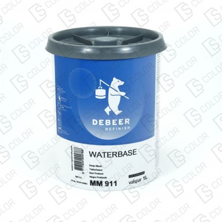 DS Color-WATERBASE SERIE 900-DE BEER MM911   1L W.B. Special Black