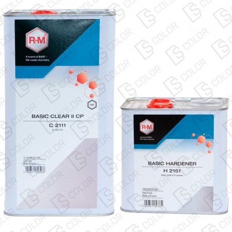DS Color-RM BARNICES-KIT RM BASIC CLEAR 2 CP(Barniz 1x5L+Cat 1x2.5L)