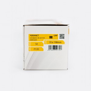 MIRKA ABRANET SCHLEIFSTREIFEN 70X198 P120 (50 STK.)