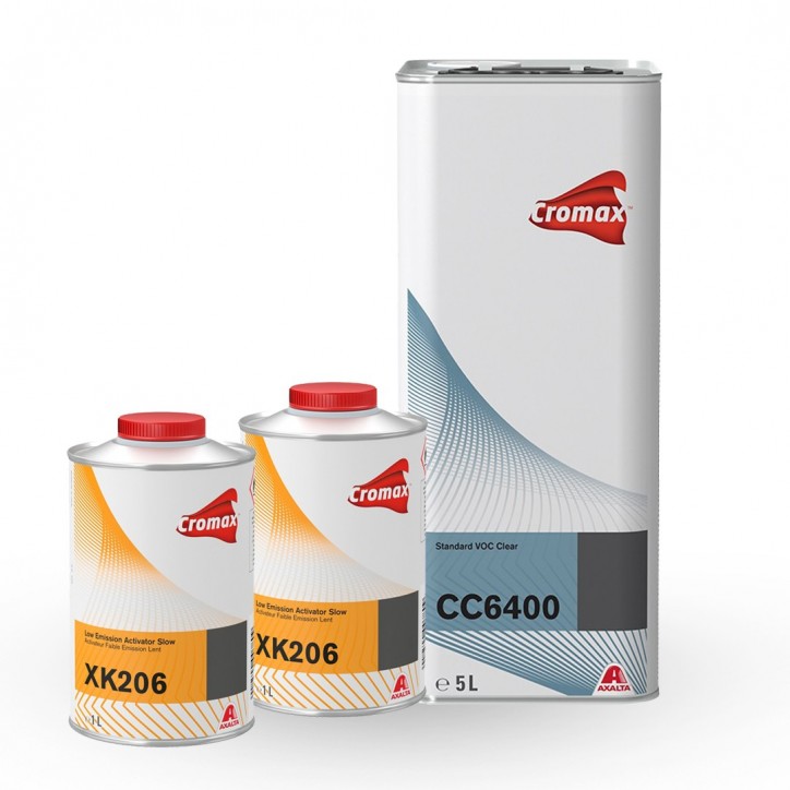DS Color-CROMAX BARNICES-KIT CROMAX BARNIZ CC6400 5LT + XK206 1LTx2