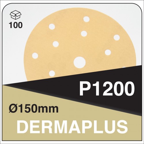 DERMAUTOLOGY ABRASIVE DERMAPLUS P1200 150mm 15H (100u)