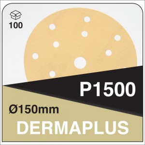 DERMAUTOLOGY ABRASIVE DERMAPLUS P1500 150mm 15H (100u)