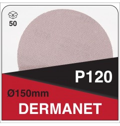 DERMAUTOLOGY DERMANET SCHLEIFMITTEL P120 150mm (50 Stk)