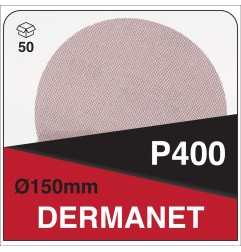 DERMAUTOLOGY DERMANET ABRASIVE P400 150mm (50u)