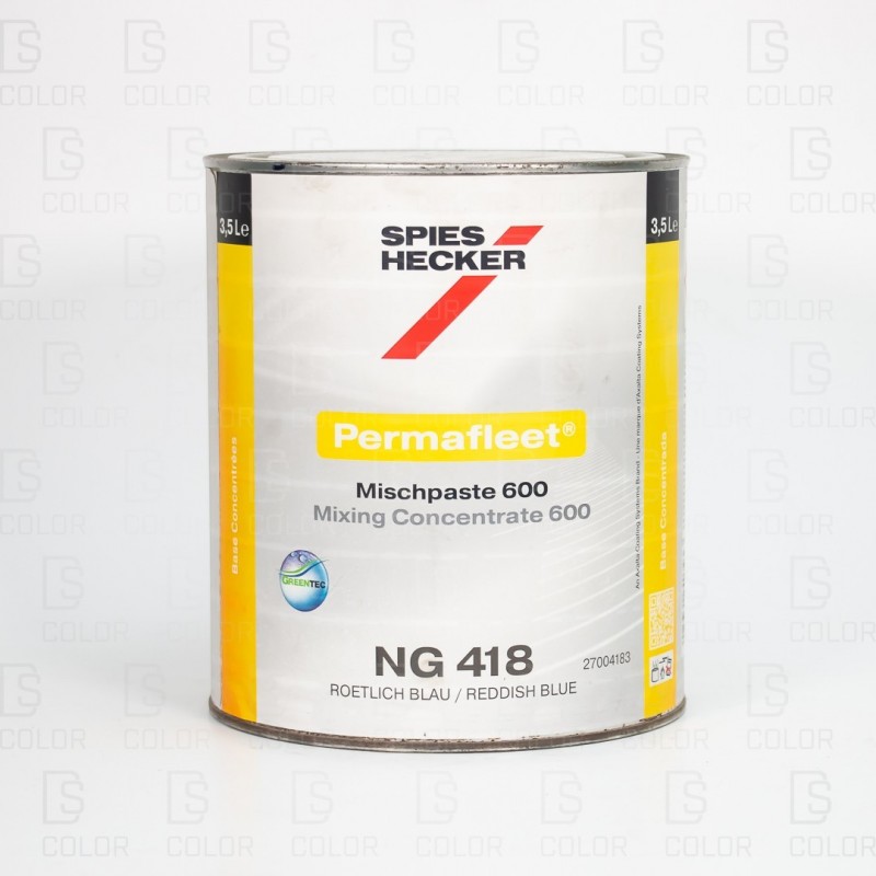 DS Color-PERMAFLEET SERIE 600-SPIES HECKER SERIE 600 BASE NG418 3,5 LT