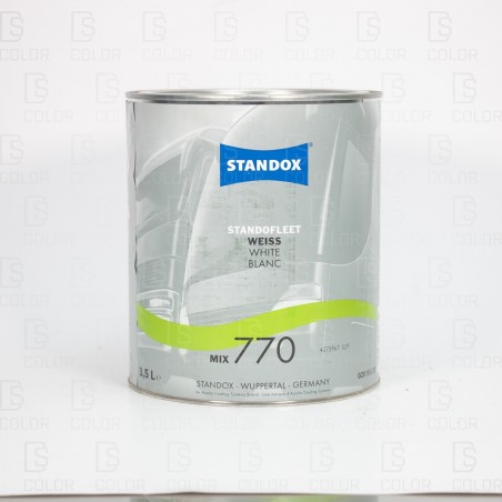 DS Color-STANDOX-STANDOFLEET MIX770 WHITE 3,5LT