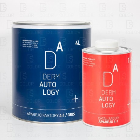 DS Color-DERMAUTOLOGY APAREJO-KIT DERMAUTOLOGY APAREJO FASTDRY 4:1 GRIS 4L + CATAL 1L