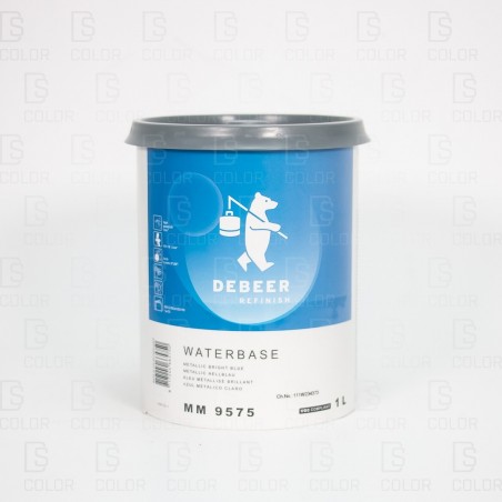 DS Color-OUTLET DEBEER-DE BEER MM9575 1L W.B. METALIC BRIGHT BLUE OUTLET