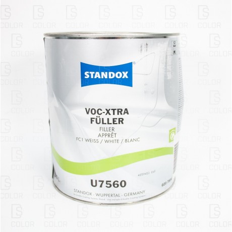 DS Color-OUTLET STANDOX-STANDOX U7560 IMPRIMACION VOC XTRA BLANCA 3,5L//OUTLET