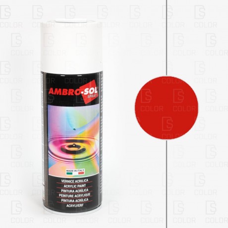 DS Color-AMBROSOL-SPRAY AMBROSOL RAL3000 ROJO FUEGO