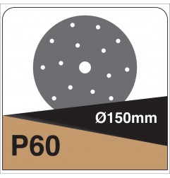 SANDING DISCS D150 P60 (UNIT)