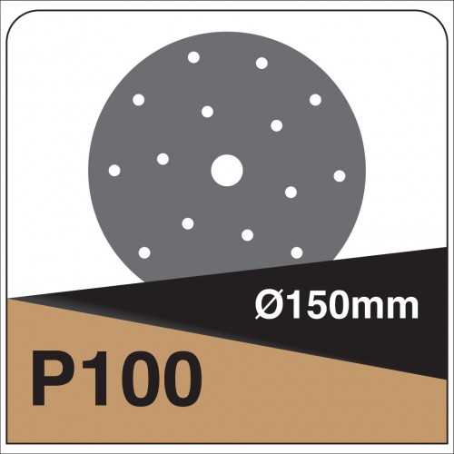 SANDING DISCS D150 P100 (UNIT) SANDING DISCS D150 P100 (UNIT)
