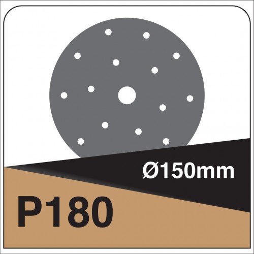 DISCHI PER LEVIGATURA D150 P180 (UNITÀ)
