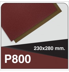DS Color-INDASA-INDASA RHYNOWET LIJA AGUA HOJA 230x280 P800 (UNIDAD)