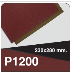 INDASA RHYNOWET WATERPROOF SANDING SHEET 230X280 P1200 (UNIT)