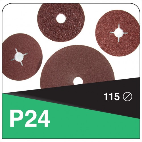 INDASA RHYNOFIBRE DISCO DE FIBRA 115 P24