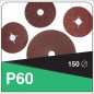 DISCO FIBRA DE CARBONO D150 P60
