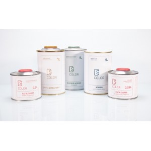 DS COLOR HARDENER ANTI-SCRATCH CLEAR COAT 0.5LT