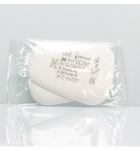 3M5911 P1R PRÉFILTRE PARTICULES (PACK DE 2 UNITÉS)
