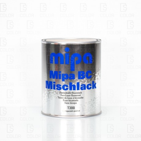 MIPA AUTOLACK BC ROT OXID TRANSPARENT 1 LTR. T300