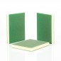 ESPONJA ABRASIVA DOBLE CARA SUPER FINA VERDE P600 - P1000
