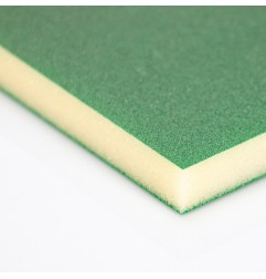 DS Color-DS COLOR-ESPONJA ABRASIVA DOBLE CARA SUPER FINA VERDE P600 - P1000