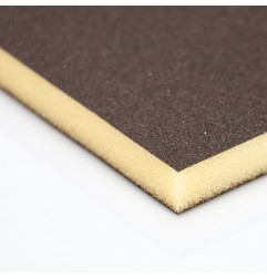 DS Color-DS COLOR-ESPONJA ABRASIVA DOBLE CARA FINA MARRON FINA P320 - P500