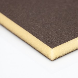 DOUBLE-SIDED FINE BROWN ABRASIVE SPONGE P320 - P500