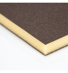 DS Color-DS COLOR-ESPONJA ABRASIVA DOBLE CARA FINA MARRON FINA P320 - P500