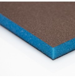 DS Color-DS COLOR-ESPONJA ABRASIVA DOBLE CARA SUPER FINA AZUL P600 - P1000