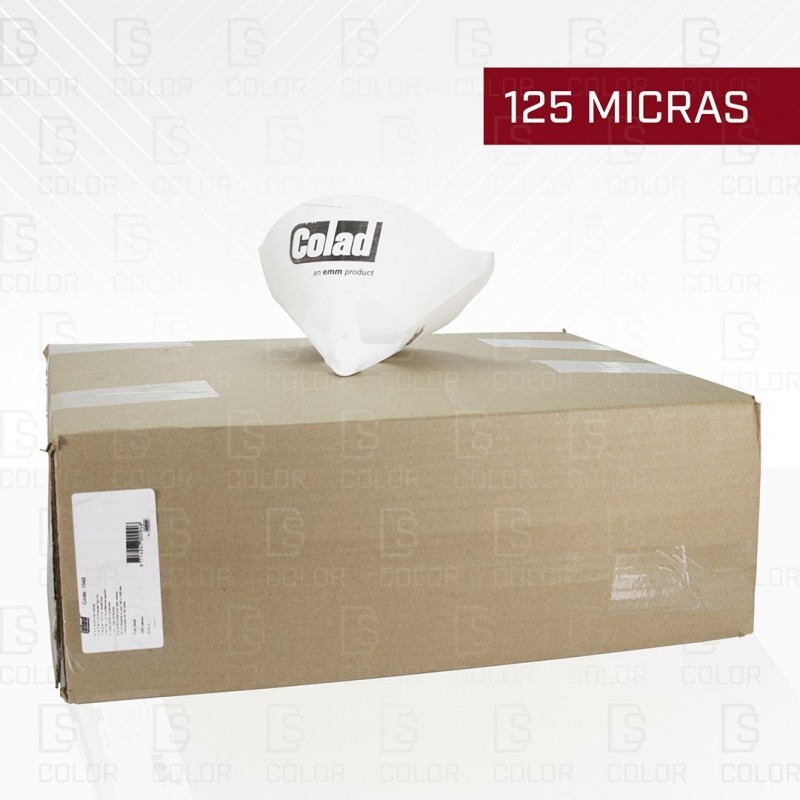 COLAD FILTRES JETABLES 125 MICRONS BOÎTE DE 1000 UNITÉS