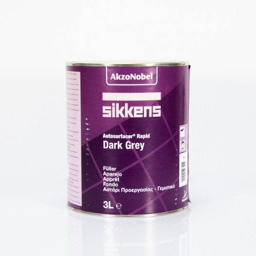 SIKKENS AUTOSURFACER RAPID DARK GREY 3LT