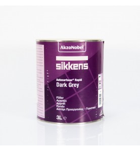 DS Color-SIKKENS APAREJOS-SIKKENS AUTOSURFACER RAPID DARK GREY 3LT
