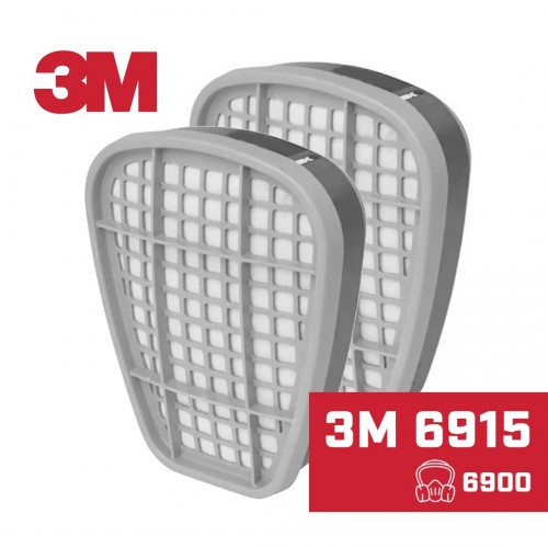 3M6915 MASK FILTER 6900 A2 ORGANIC VAPOURS (2PC.)