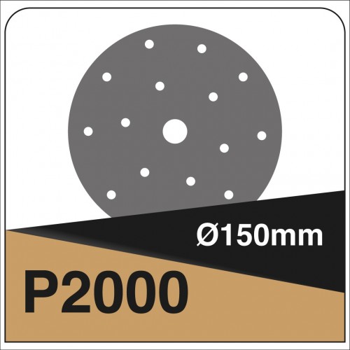 DISCHI ABRASIVI D150 P2000 (UNITÀ) DISCHI ABRASIVI D150 P2000 (UNITÀ)