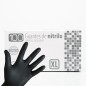 NITRILHANDSCHUHE SCHWARZ PUDERFREI GRÖSSE XL KARTON 100 STK.