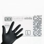 GUANTI IN NITRILE NERO SENZA POLVERE MISURA L. scatola 100u.