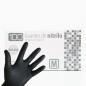 BLACK NITRILE POWDER-FREE GLOVES SIZE M BOX 100U.