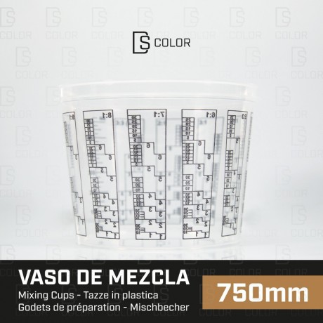 DS Color-DS COLOR-VASO DE MEZCLA 750ML