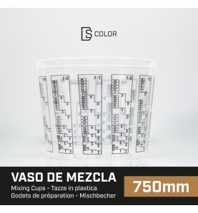 TAZZE IN PLASTICA 750ML