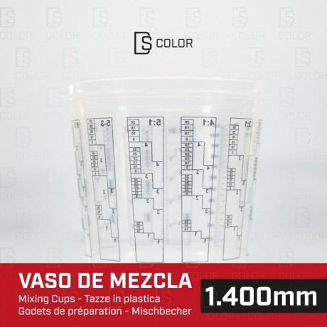 DS Color-DS COLOR-VASO DE MEZCLA 1400ML