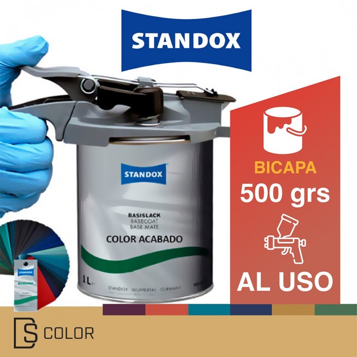 STANDOX SOLVENT PAINT 500 GRS - READY TO USE