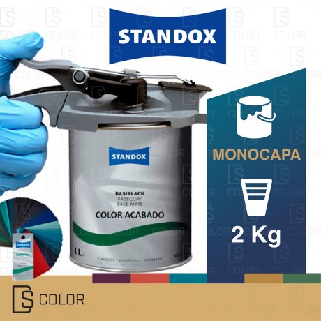 STANDOX COLOR ACABADO MONOCAPA UHS 2 KG