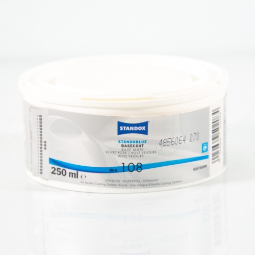 STANDOBLUE MIX 108 TWO-COAT BASECOAT 0.25L VELVENT ROSE STANDOBLUE MIX 108 TWO-COAT BASECOAT 0.25L VELVENT ROSE