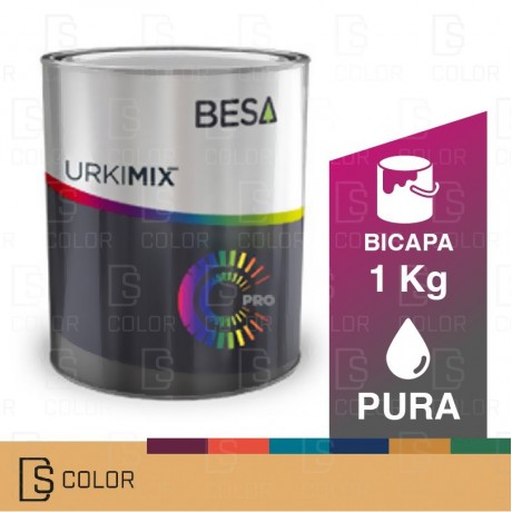 DS Color-BESA URKIMIX-URKI MIX PRO COLOR ACABADO BICAPA 1KG - PURA